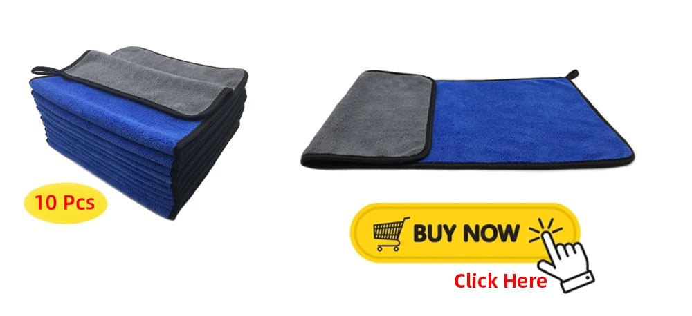 Car Wash Microfiber Towel Car Microfiber Cleaning Cloth Drying Towel Car Care Cloth Detailing Microfiber Towel