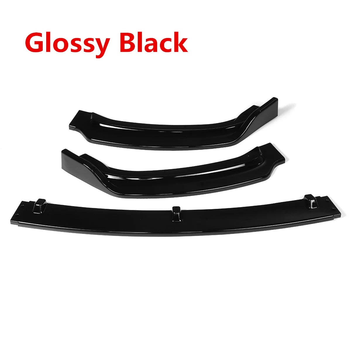 F30 F35 ABS Car Front Bumper Splitter Lip Spoiler Diffuser Guard Cover Body Kit For BMW 3 Series F30 F35 2016-2019