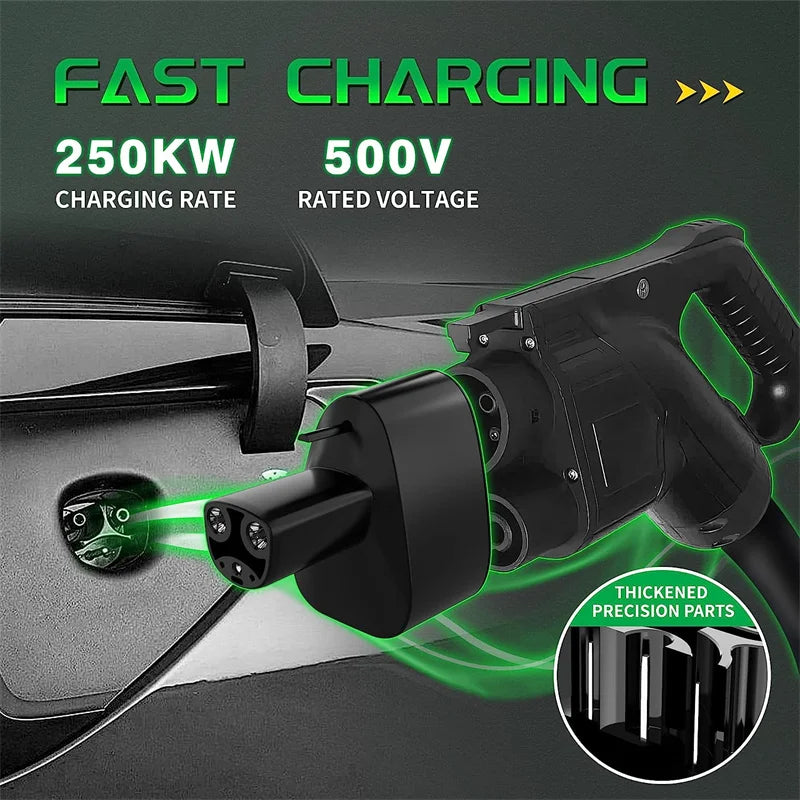 Ev Charger Adapter For Tesla Model Y S X 3 USA CCS1 Combo Adapter Charging Gun Conversion Head DC AC Power Converter