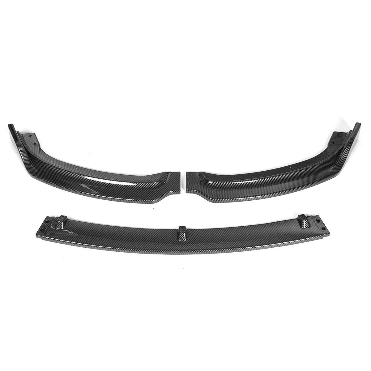 F30 F35 ABS Car Front Bumper Splitter Lip Spoiler Diffuser Guard Cover Body Kit For BMW 3 Series F30 F35 2016-2019