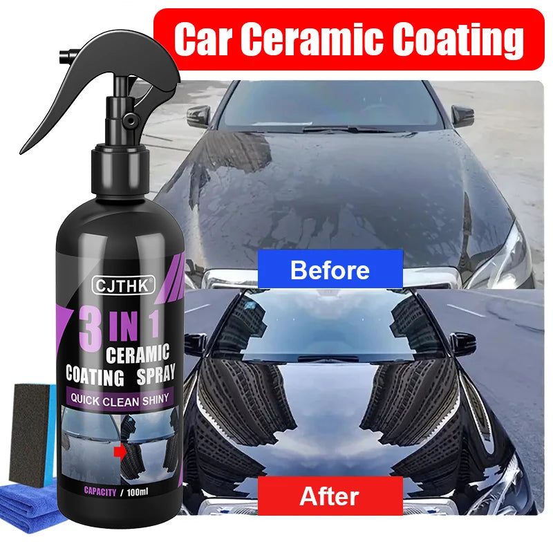 3 In 1 Car Ceramic Nano Coating Liquid Coatin Nano Crystal Hydrophobic Layer Polishing Paint Agent Car Polish Nanos Coatings