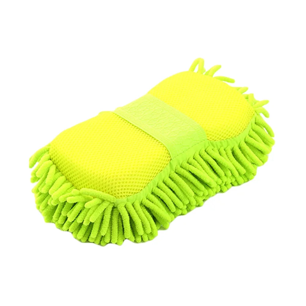 Éponge de Lavage de Voiture en Microcarence, Brosses de Détail, Serviette de Lavage, Gants Automobiles, Accessoires de Style