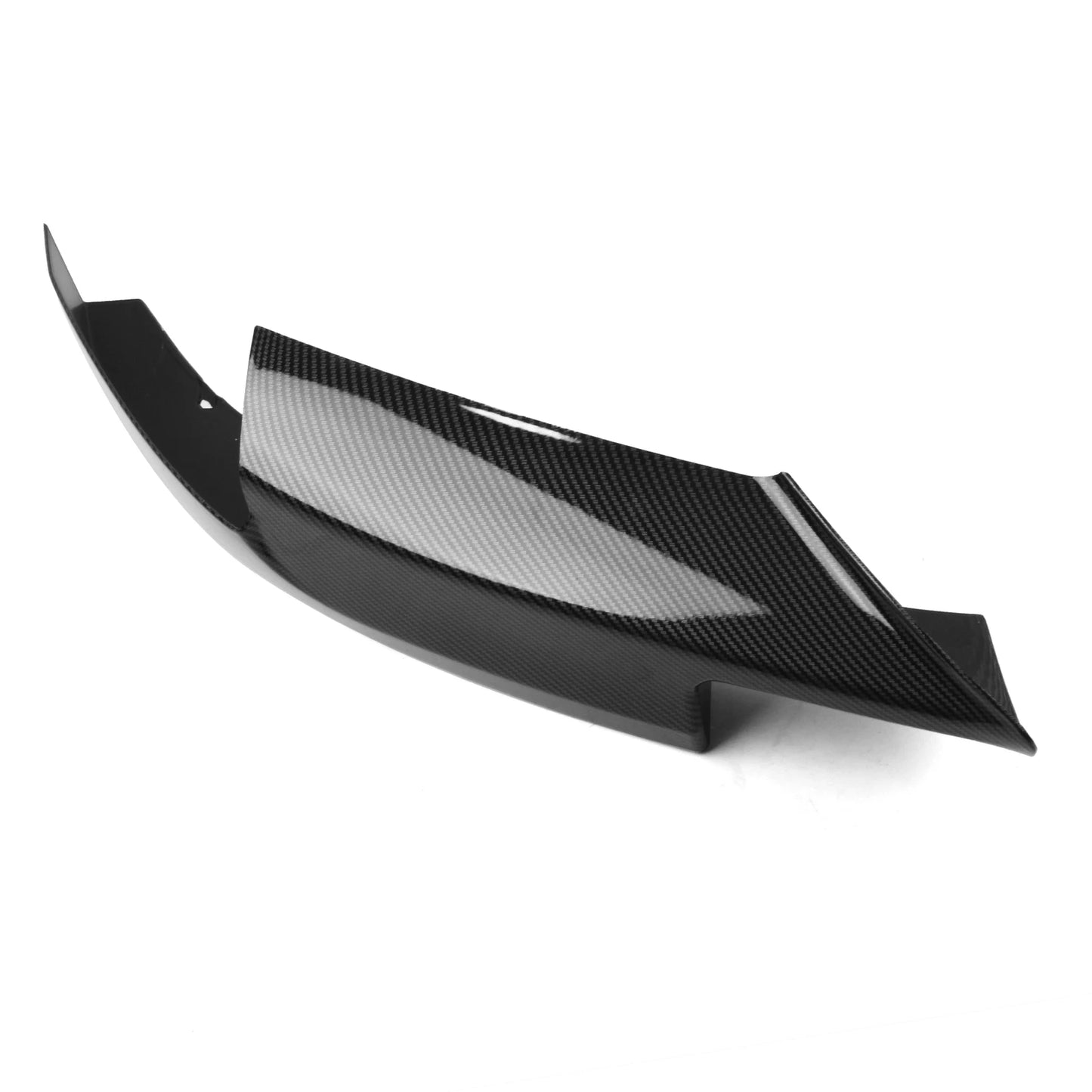 Car Front Bumper Spoiler Lip Splitter Chin Blade & Side Corner Splitter Cover For BMW 5 Series F10 M5 2012-2016